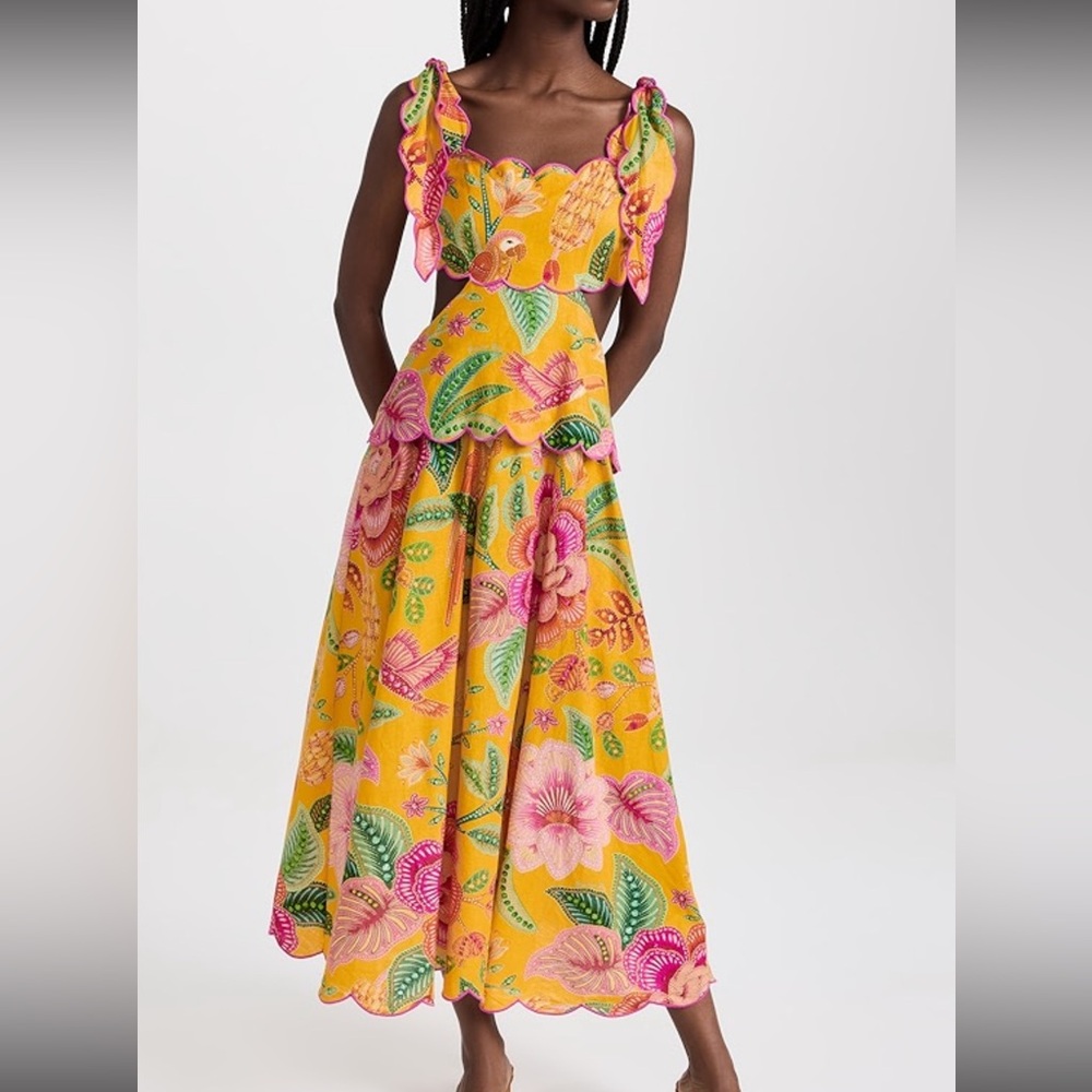 Farm Rio Macaw Dress